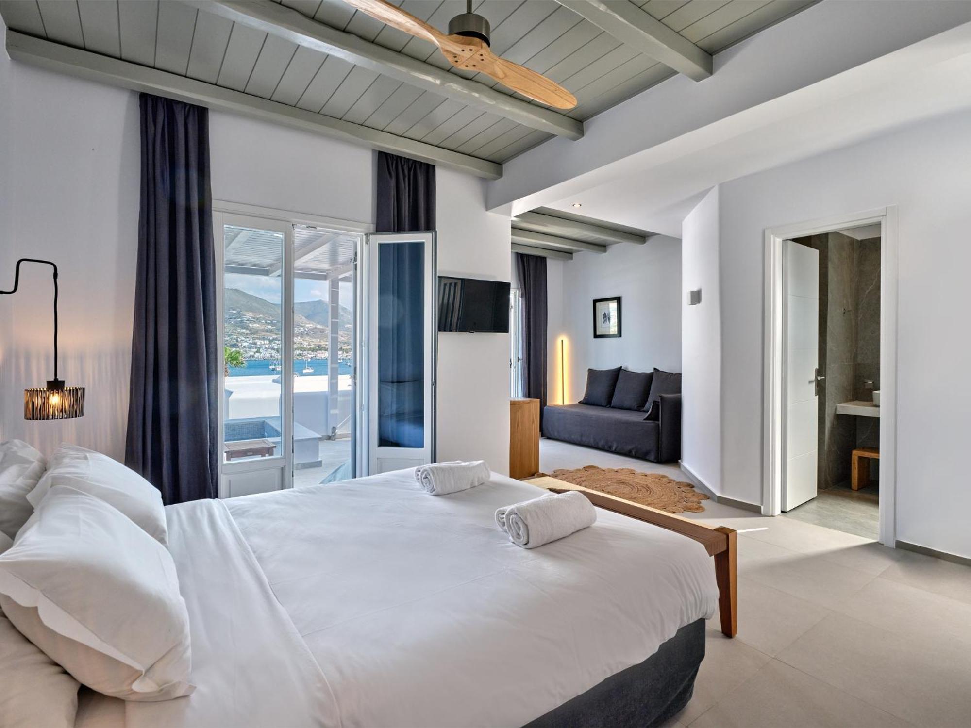 פארוס Parian Village Beach Hotel - Adults Only חדר תמונה