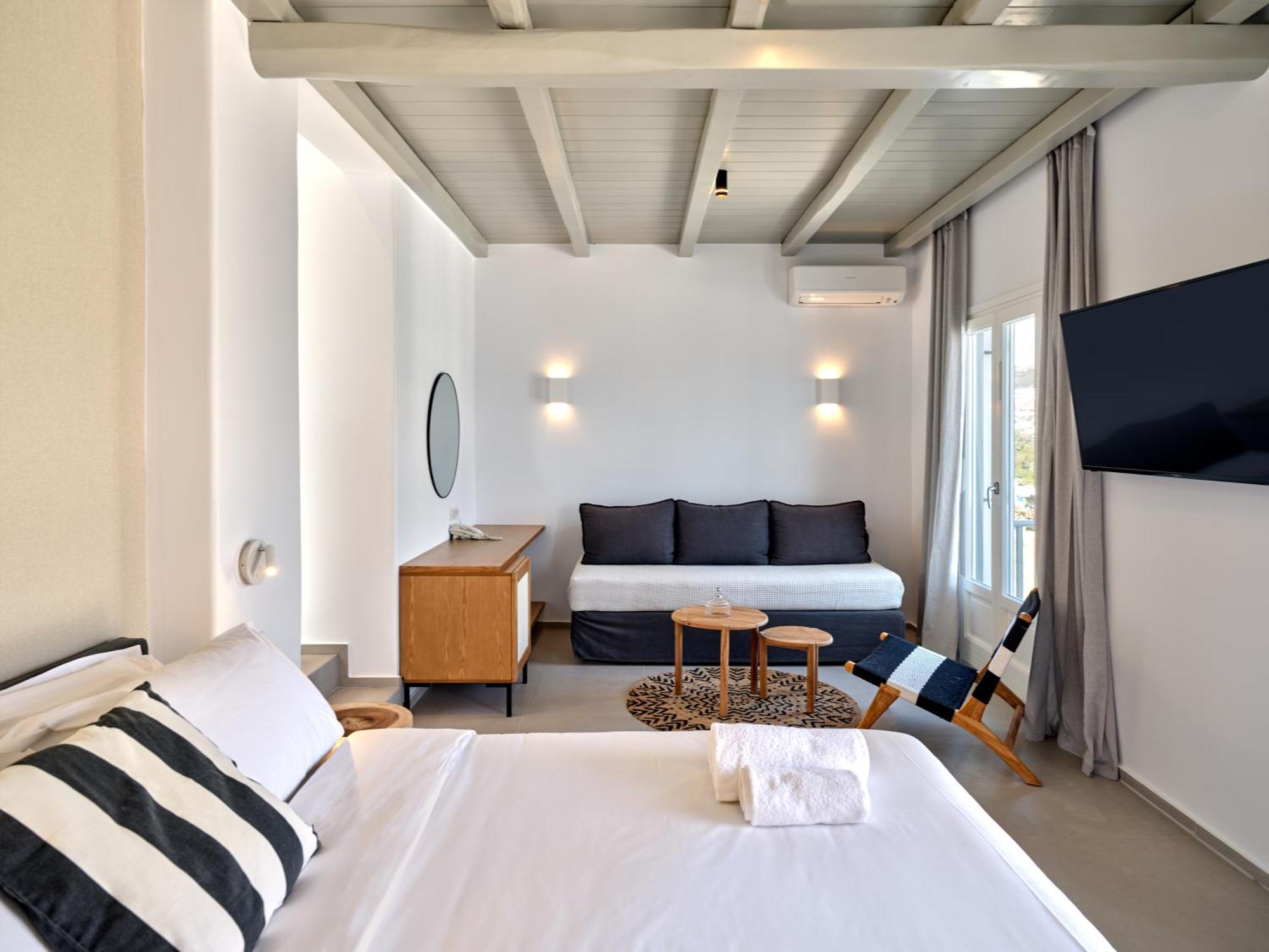 פארוס Parian Village Beach Hotel - Adults Only חדר תמונה